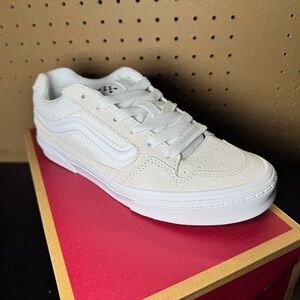 Vans White Sneakers Size 7.5